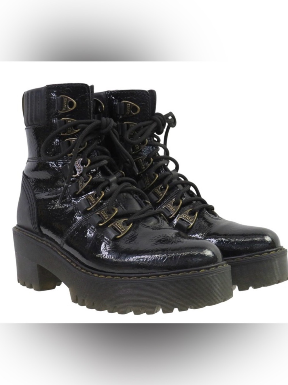 Dr. Martens Laurenne Boots 'Black' (Women's 7) leather